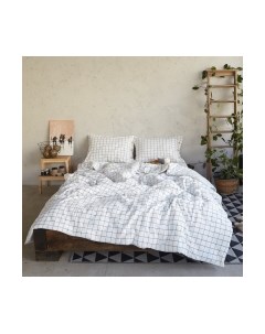 Комплект постельного белья Этель Клетка / 4627812