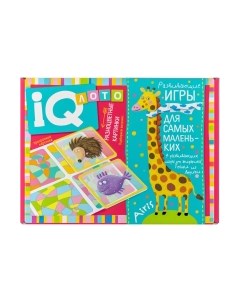 Развивающая игра Айрис-пресс Пластиковое лото для малышей. Подбираем витражи / 9785811281305