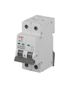 Выключатель автоматический ЭРА Pro VA63-2P20B4.5 ВА47-63 2P 20А / Б0059380 Эра