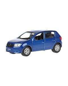 Масштабная модель автомобиля Технопарк Sandero / SB-17-61-RS-N(BU)-WB