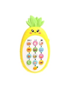 Развивающая игрушка Zabiaka Мой ананасик Музыкальный телефон / 5148884