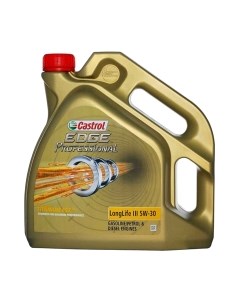 Моторное масло Castrol Edge Professional LongLife III 5W30