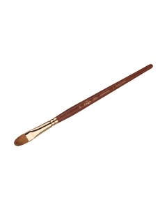 Кисть для рисования ГАММА Классика плоскоовальная №14 / 203014 Гамма