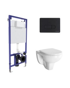 Унитаз подвесной с инсталляцией Gamma / 042418 Berges