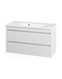 Тумба под умывальник Brevita Balaton 100 / BAL-06100-01-01П2Я