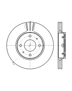 Тормозной диск 60204839VSX Stellox