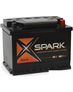 Автомобильный аккумулятор 500A EN R SPA60 3 R 60 А ч Spark