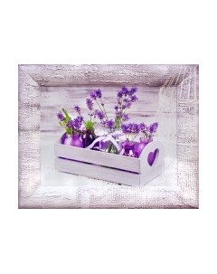 Картина Декарт Фиолетовое панно 8Л0393