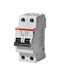 Выключатель автоматический ABB S 202 2P С 0.5А 6кА 2M / 2CDS252001R0984 Abb