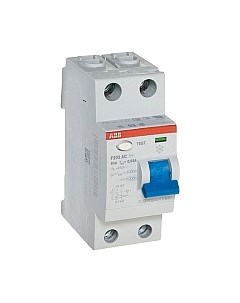 Устройство защитного отключения ABB F202 2P 25A 30mA 6kА 2М / 2CSF202001R1250 Abb