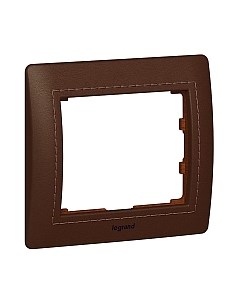 Рамка для выключателей и розеток Legrand Galea Life 771995 Leather Club