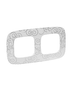 Рамка для выключателей и розеток Legrand Valena Allure 754342