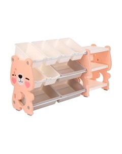 Стеллаж Pituso Медвежонок с ящиками / L-XXSNJ13