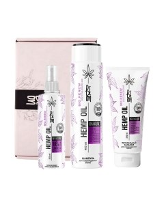 Набор косметики для волос BeOn Hemp Oil №5 Увлажнение Шампунь+Бальзам+Крем-спрей Beon