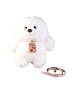 Мягкая игрушка Щеночек с поводком / 9878867 Sima-land
