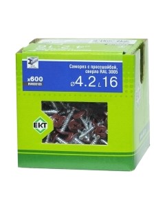 Саморез ЕКТ С прессшайбой 4.2х16 сверло / BW000109 Ект