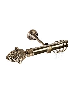 Карниз для штор Grace D25Г составной + наконечники Магнолия Ас форос