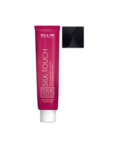 Крем-краска для волос Ollin Professional Silk Touch Безаммиачная 4/1 Ollin professional