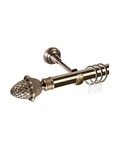 Карниз для штор Grace D25Г + наконечники Магнолия Ас форос