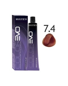 Крем-краска для волос Selective Professional Colorevo 7.4 / 84074 Selective professional