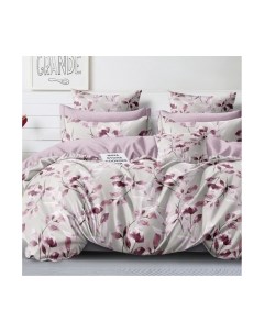 Комплект постельного белья Alleri Сатин Premium 1.5сп / СП-248