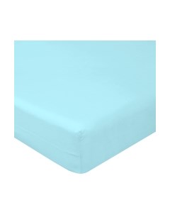 Простыня Luxsonia Поплин на резинке 90x200 / Мр0040-1