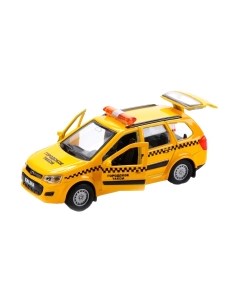 Автомобиль игрушечный Технопарк Lada Kalina Cross Такси / SB-16-46-T-WB