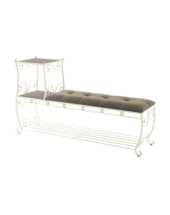 Банкетка AMC 8(1400)32 с этажеркой Amc