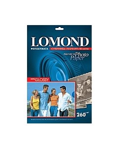 Фотобумага Lomond А4, 260 г/м, 20 л. / 1103101