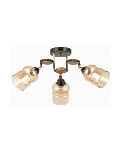 Потолочный светильник WX-8017/3 BK+FG+BWD Mirastyle