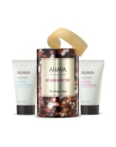 Набор косметики для тела Ahava The Power Duo Крем д/тела 40мл+Крем д/рук 40мл