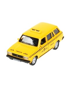 Автомобиль игрушечный Технопарк ВАЗ-2104. Жигули. Такси / 2104-12TAX-YE