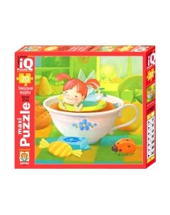 Развивающая игра Айрис-пресс IQ Макси. Фея в чашке 2+ / 9785811272662