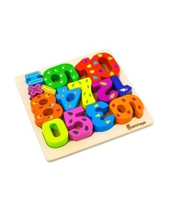 Развивающий игровой набор Alatoys Балансир-башня. Цифры / БШ04