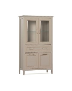 Шкаф с витриной Black Red White Classic REG2W2D1S/170 Black red white