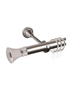 Карниз для штор АС ФОРОС Grace D25Г + наконечники Колокол Ас форос