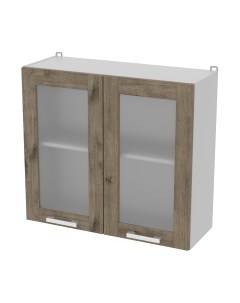 Шкаф навесной для кухни Интерлиния Компо ВШ80ст-720-2дв