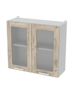 Шкаф навесной для кухни Интерлиния Компо ВШ80ст-720-2дв