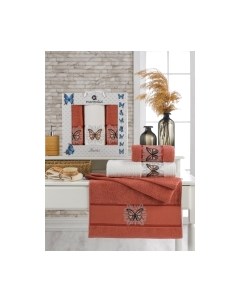 Набор полотенец Kontes 50x90/70x140 / 11853 Merzuka