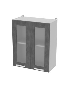 Шкаф навесной для кухни Интерлиния Компо ВШ60ст-720-2дв
