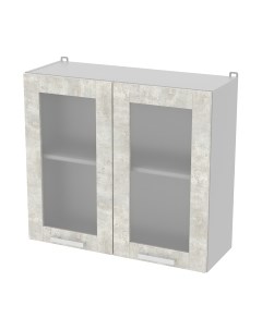 Шкаф навесной для кухни Интерлиния Компо ВШ80ст-720-2дв