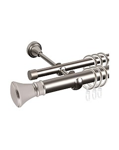 Карниз для штор АС ФОРОС Grace D25Г/16Г + наконечники Колокол Ас форос