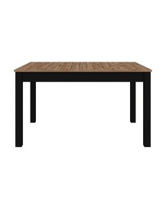 Обеденный стол Black Red White Loft STO130/170 Black red white
