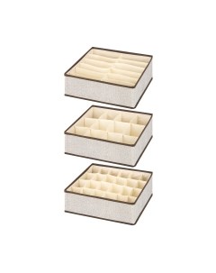 Набор органайзеров Лен / 680347 El casa