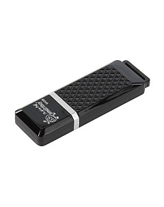 USB flash накопитель SmartBuy Quartz 64GB Black (SB64GBQZ-K) Smartbuy