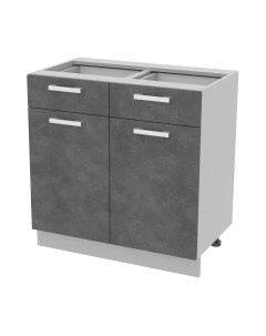 Шкаф-стол кухонный Интерлиния Компо НШ80рш2