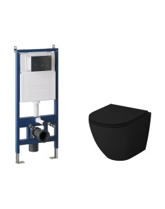 Унитаз подвесной с инсталляцией GR-4455BMS+900.K31.01.000+700.K31.05.21M.21M Grossman