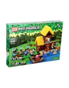 Конструктор Jisi Bricks Мой мир Фермерский домик 840 / 5208260 Jisi bricks