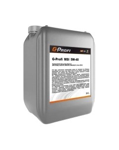 Моторное масло G-Profi MSI 5W40 / 253130040 G-energy