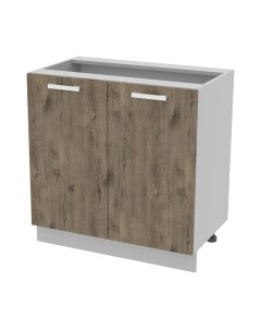 Шкаф-стол кухонный Интерлиния Компо НШ80р-2дв